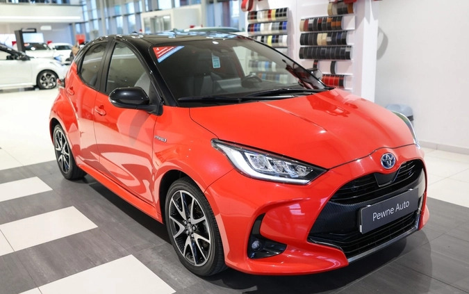 Toyota Yaris cena 96850 przebieg: 57087, rok produkcji 2021 z Świdwin małe 596